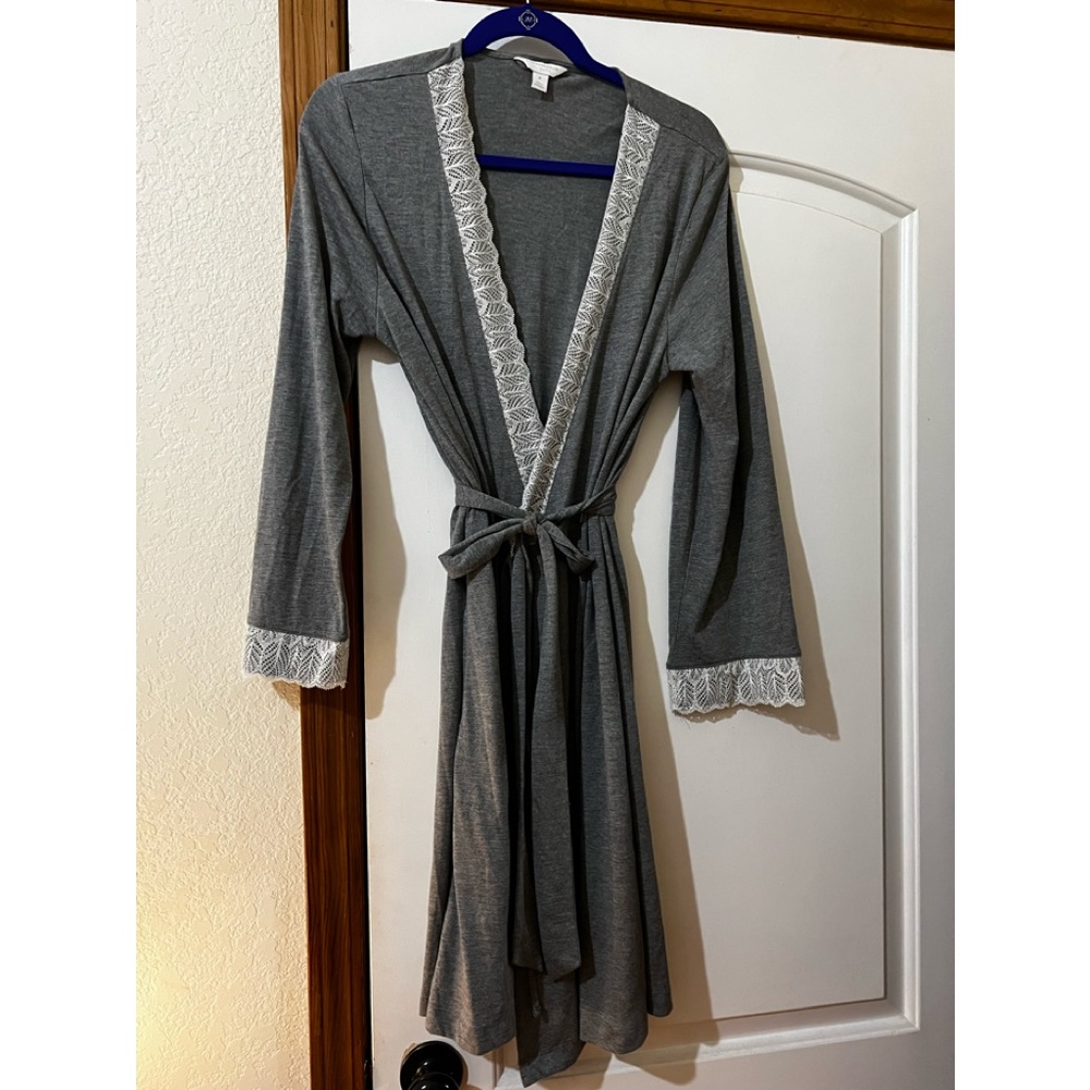 Cute mid thigh light weight womens robe